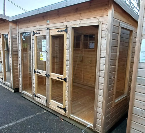 10x8 budget studio summerhouse - 10x8,
