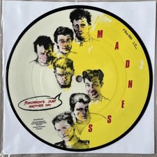 Madness - Tomorrow’s Just Another Day 7” Single Picture Disc 1983 Stiff vg+/vg+