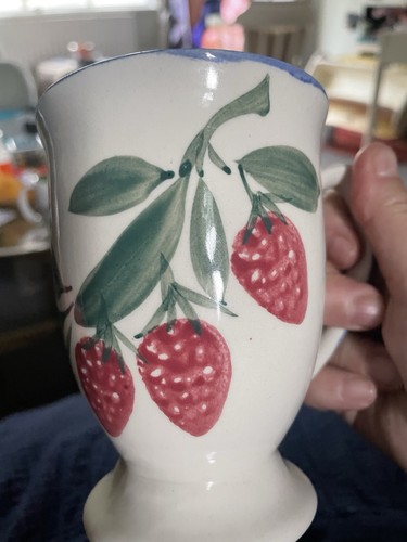 Hand painted vintage - painted, crown