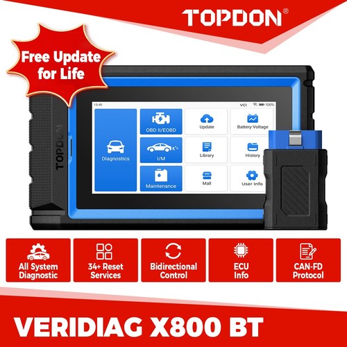 2026 topdon x800bt - 2026, vd