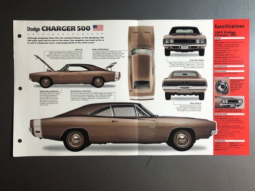 1969 dodge charger 500 coupe - dodge,