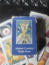 Aleister Crowley Thoth Tarot Deck -  Rare  Vintage Tarot cards