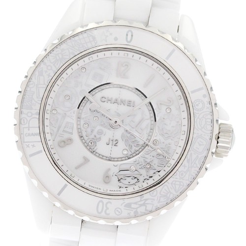 Chanel j12 white - white, ceramic