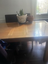 6-Piece Dining Set Extending Table and Chairs