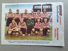 WOLVES MEMORABILIA - VINTAGE SWEDISH REKORD ORIGINAL MAGAZINE POSTER 1947       