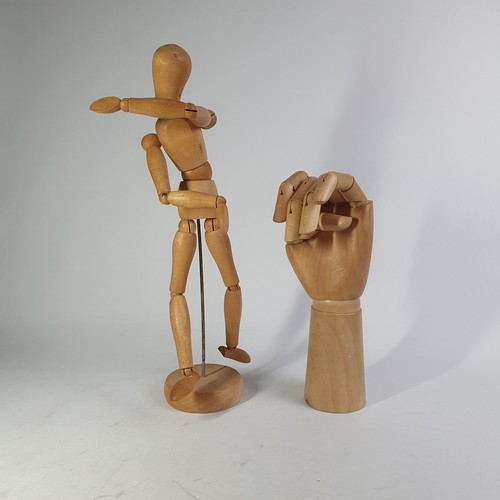 Wooden artist mannequin - artist,