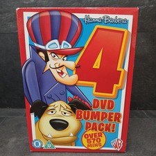 Hanna Barbera 4 DVD Bumper Pack Boxset Wacky Races Top Cat VGC UK Fast Post