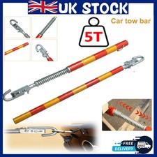 5000kg 5 Ton Steel Towing Bar Pole Recovery Car Van Truck Towpole Rigid Steel UK