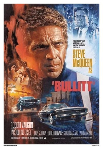 Bullitt steve mcqueen - bullitt,