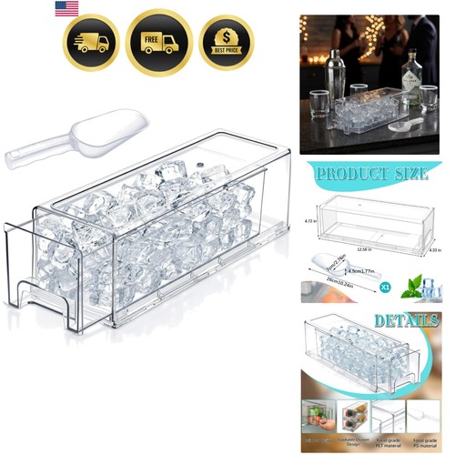 Ice container for freezer - for,