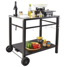 Outdoor Grill Dining Cart