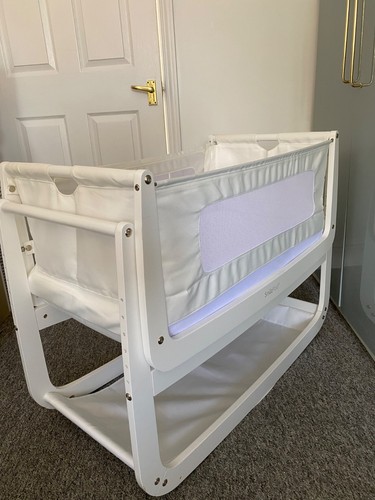 Snuzpod4 bedside crib white - bedside,