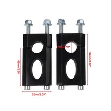 Handlebar Risers for 50cc 70cc 125cc For Motocross 7/8 Inch Clamp Black