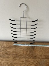 Chrome Tie Rack To Hang  In Wardrobe