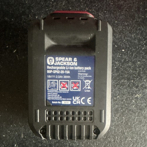 Spear jackson 18v - spear,