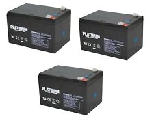 3 X 12V 12AH Rechargeable Battery Electric Bikes Powabyke & Sakura V