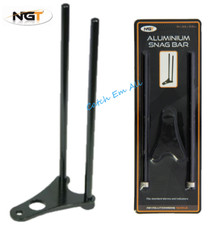 1 x NGT Black Snag Bars Aluminium Ears For Bite Alarms Carp Fishing Tackle