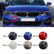 Front Bumper Tow Hook Hole Eye Cover Cap For BMW 3 Ser G20 G21 M Sport 2019-2021