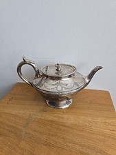 Old Vintage Teapot EPBM Silver