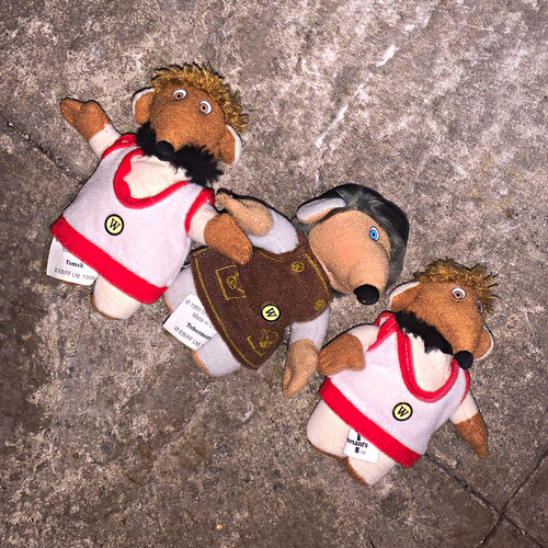 Mcdonald wombles plush toys - plush,