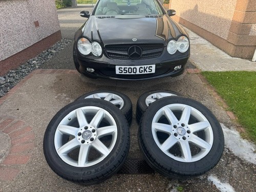 Mercedes benz r230 sl500 alloy - mercedes,