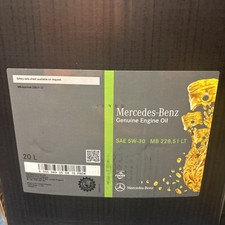 Genuine Mercedes-Benz Sprinter Engine Oil 20L - MB228.51LT - 5W30 A000 989 35 08