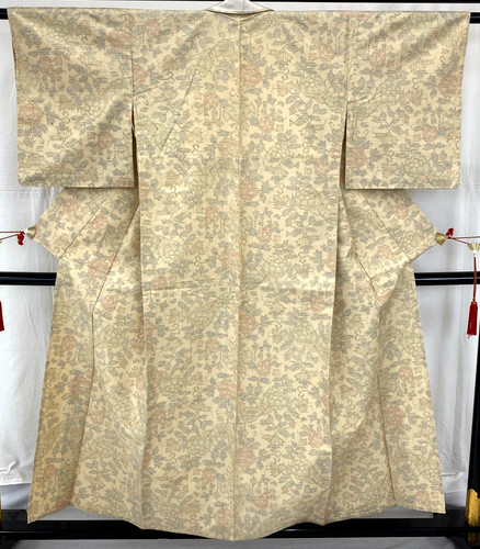 Japanese vintage kimono silk - vintage,
