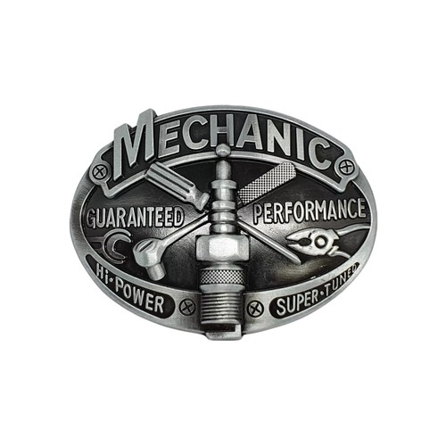 Mechanic belt buckle biker car - belt,