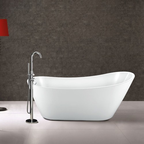 Freestanding slipper bath - bath, 1660