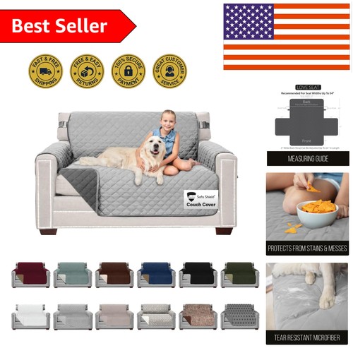 Luxurious loveseat slipcover - luxurious,