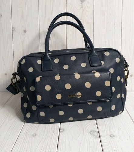 Cath kidston navy polka - polka, dot