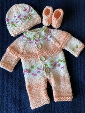 Hand Knitted Dolls Clothes Fit