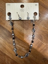 M&S Collection Grey & Silver