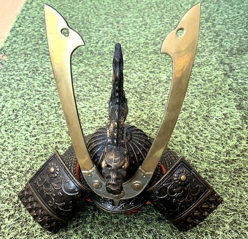 Japanese samurai kabuto helmet - samurai,