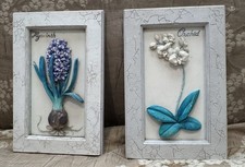 2 x vintage M&S hand painted