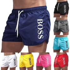 Mens Swimming Board Shorts Swim Short Trunks Summer Sports Beach Pants Bottoms