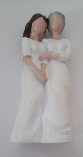 Mother and daughter - , figures
