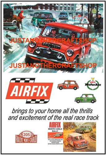 Airfix mini cooper - mini, monte