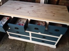 NEXT heavy drawers TV stand refurbished 