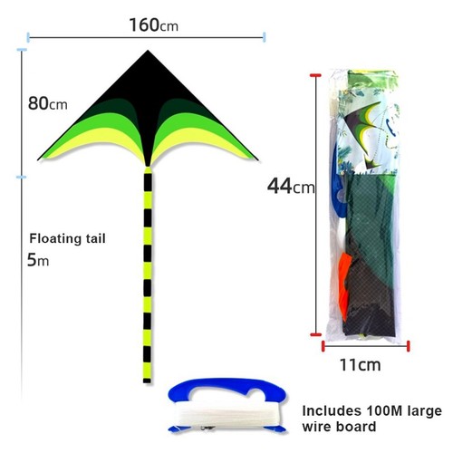 Large delta kite for - for, &