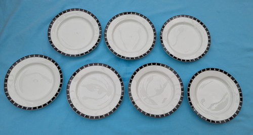Aynsley china black and - aynsley, white