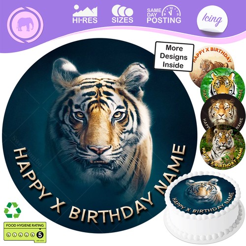 Tiger cake topper big - cake, cat