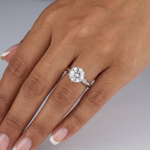 Classic solitaire engagement - classic,