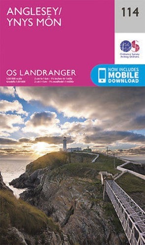 Anglesey landranger map 114 - anglesey,