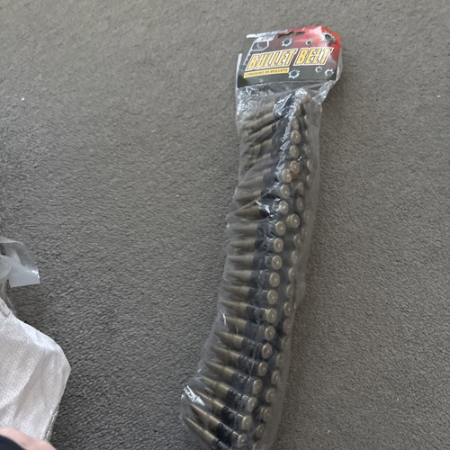 Army bullet belt plastic - bullet,