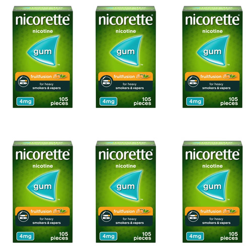 Nicorette gum fruitfusion - nicorette,