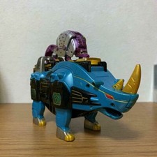 Power Rangers Wild Force Gaoranger DX Gao Rhino Armadillo Megazord Set BANDAI