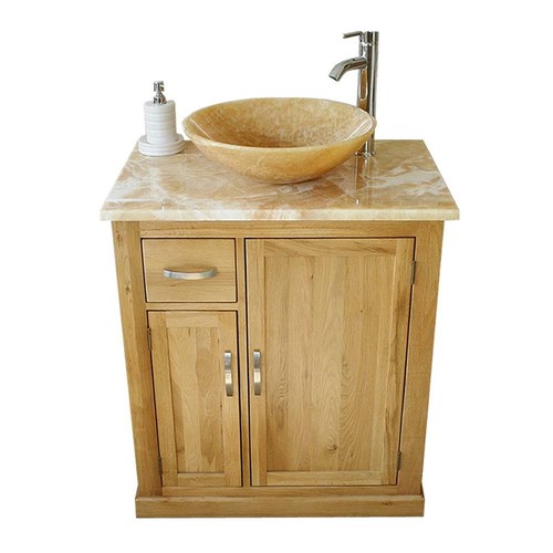 Bathroom vanity unit oak - vanity,