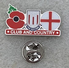 Stoke City  Supporter Enamel