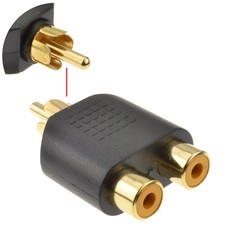 Phono Splitter/Joiner Adapter